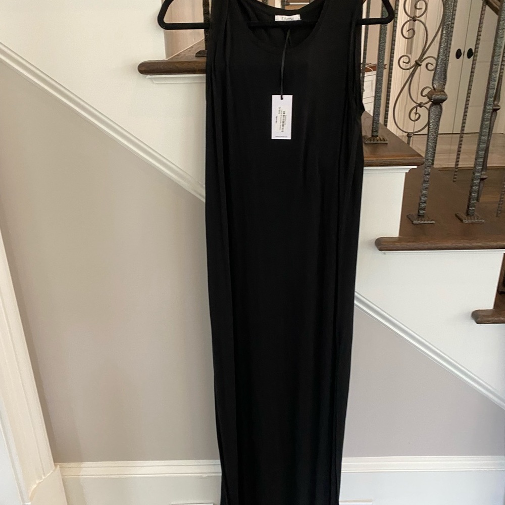 z supply black maxi dress